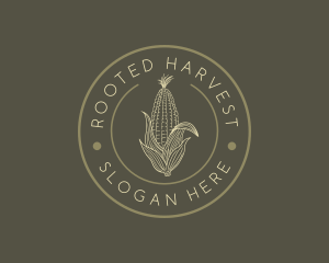 Farm Corn Vegetable logo design