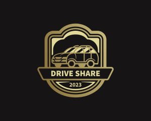 SUV Car Transportation logo