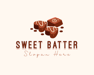 Chocolate Sweet Heart logo design