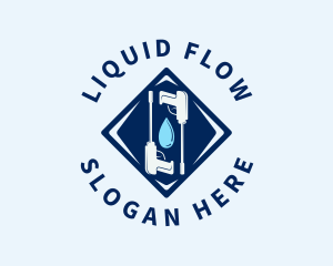 Cleaning Pressure Washer logo design