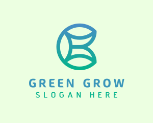 Environmental Leaf Letter C logo