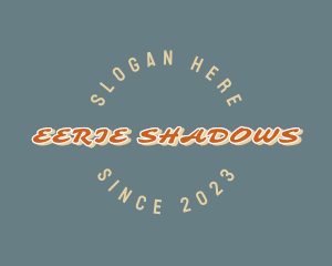 Retro Shadow Business logo design