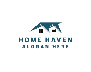 Roofing Home Residential  logo