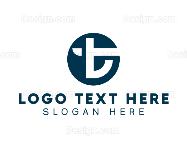 Digital Professional Startup Letter T Logo