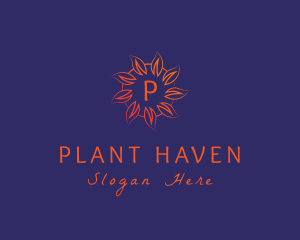 Leaf Plant Spa logo design