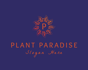 Leaf Plant Spa logo design