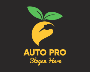 Mango Fruit Bird logo