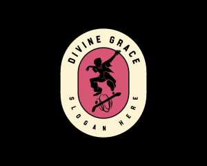 Skate Park Skater Logo