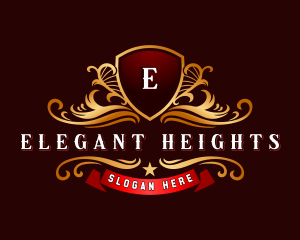 Elegant Shield Ornaments logo design