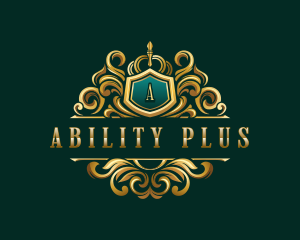 Premium Royalty Crest logo design