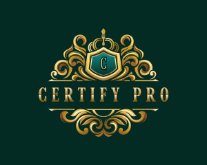 Premium Royalty Crest logo design