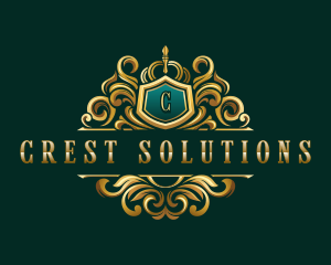 Premium Royalty Crest logo design