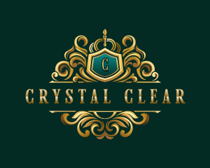 Premium Royalty Crest logo design