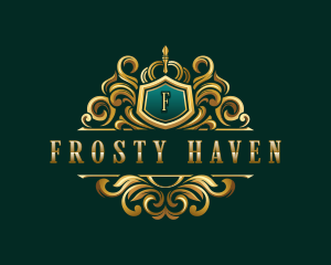 Premium Royalty Crest logo design