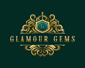 Premium Royalty Crest logo design