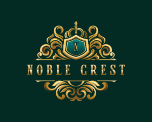 Premium Royalty Crest logo design