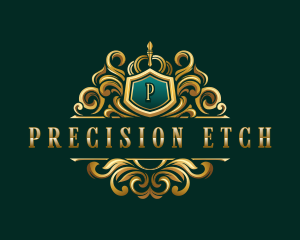 Premium Royalty Crest logo design