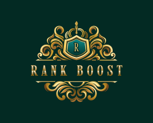 Premium Royalty Crest logo design