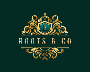 Premium Royalty Crest logo design