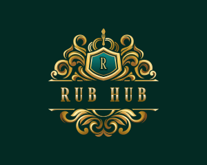 Premium Royalty Crest logo design