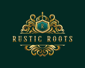 Premium Royalty Crest logo design