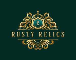 Premium Royalty Crest logo design