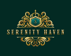 Premium Royalty Crest logo design