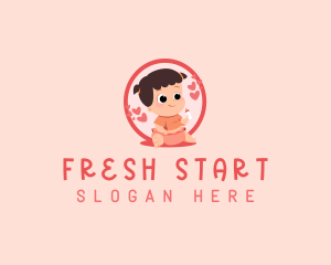 Child Baby Pediatric logo design