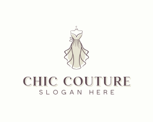 Gown Couture Stylist logo design