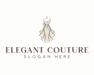 Gown Couture Stylist logo design