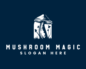 Mushroom Fungus Psychedelic logo