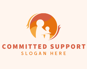 Community Support People logo design