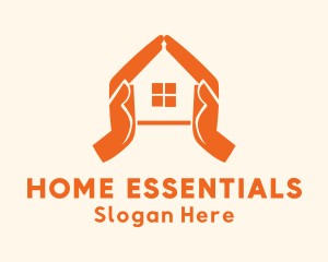 Home Apartment Hands logo design