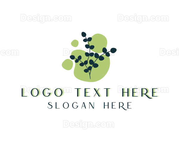 Organic Leaf Plant Logo