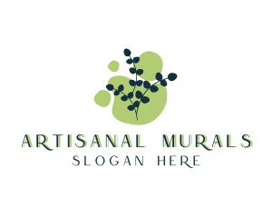 Organic Leaf Plant logo design