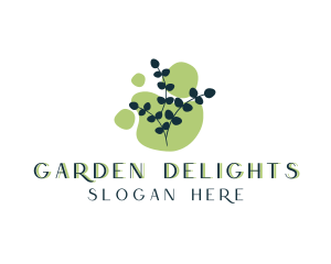 Organic Leaf Plant logo design