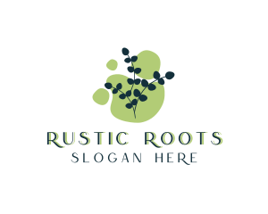 Organic Leaf Plant logo design