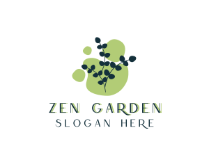 Organic Leaf Plant logo design