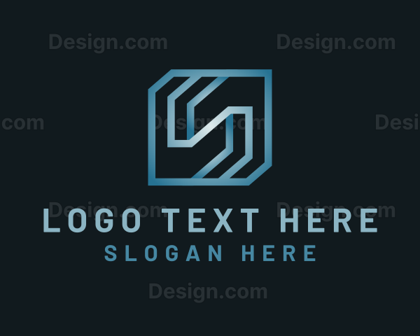 Geometric Professional Letter S Logo