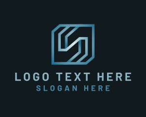 Geometric Professional Letter S  logo