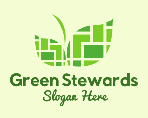 Green City Landmark logo design