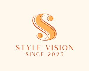 Fashion Styling Letter S logo design