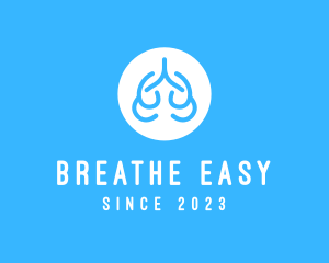 Lungs Health Medicine logo design