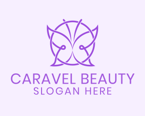 Beauty Salon Butterfly logo design