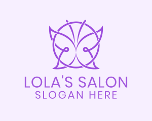 Beauty Salon Butterfly logo design