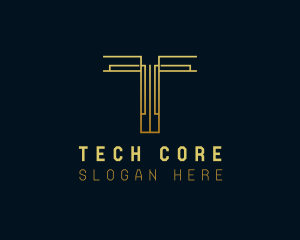 Tech Ai Cyber Software  logo design