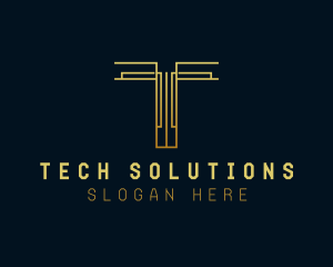 Tech Ai Cyber Software  logo design