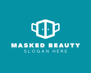 Face Mask Door logo design