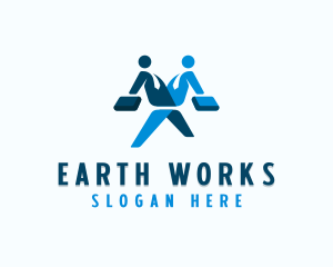 Corporate Work Employee  logo design