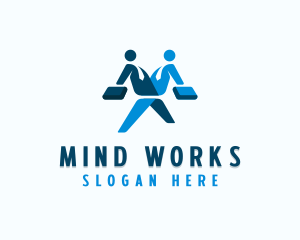 Corporate Work Employee  logo design